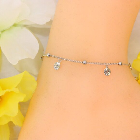 "Minimalist Anklet, Sleek & Modern Design, Women’s Fashion, YC110247-A - Picture 3 of 10